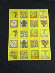 Vintage 80’s Standard Publishing STICK-N-FLICKER 2x Sticker Sheets Rare