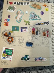 Vintage 1980s Sticker Book Album Lisa Frank Gremlins Scratch N Sniff And More