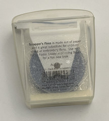 Scrapper’s Floss Karen Foster Design Acid Free Yellow Black and Blue