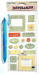 Puffy Frames Stickers Scrapbooking Journal Card Making Sticko