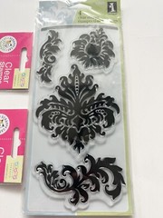 Scroll Stamps, Flourish Stamping Embellishments, Card Making Supplies