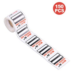 150pcs Oil Change Service Reminder Stickers for Car Truck Van SUV Windshield