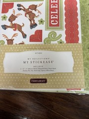 Close To My Heart My Reflections My Stickease Believe X7145C NEW, Christmas