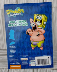 SpongeBob Squarepants Mini Sticker Activity Book 100+ Stickers Colorful Scenes