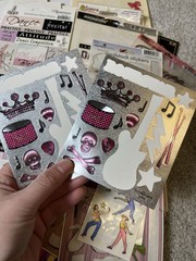 Dance/Cheerleading Scrapbook Lot, Stickers, Transfers, Jolee’s