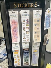 CUTE VINTAGE ANTIOCH STICKERS – 3 SHEETS ACID-FREE