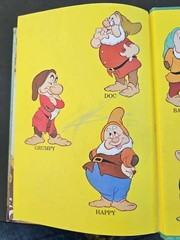 Vintage Disney Snow White and the Seven Dwarfs Great Scrapbook or Sticker Images