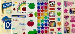 School Stickers Graduation boy girl sports yearbook classroom field day rewards