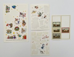 VTG Lot HALLMARK~AG~CURRENT Stickers 42 Full Sheets / 8 Partial 1980-2001