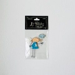 The Paper Studio La Petites Wooden Sticker Embellishments – Kids
