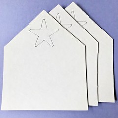 Jenni Bowlin Star House Chipbord Journal Book Album Pictures Store 3 pc NEW