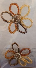 5 Packs Sticko Beadables Beaded Flower Embellishment 4 Crafts, Scrapbooks #4