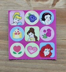 Vintage Sandylion Disney Princess Belle Snow White Ariel Cinderella Sticker Mod