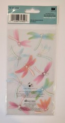RARE Jolee’s Vellum Dragonflies Scrapbooking Stickers