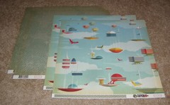 Carta Bella 12×12 Double Sided Scrapbook Papers(4) ~ Space Academy Space Station