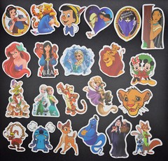 Disney Stickers 25 Pack Random Assortment Disney Characters – US Seller