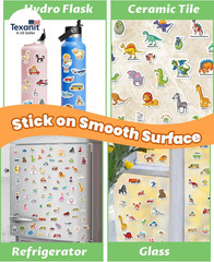 Reusable Sticker Book for Toddlers, Stickers for Kids, Toddler Craft Activities,