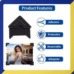 Photo Corners Self Adhesive Corners Stickers for Scrapbooks, Memory Books, DIY