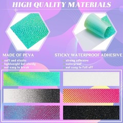 36 Pcs Anxiety Sensory Stickers Strips Adhesive Textured Mental Health Calm S…