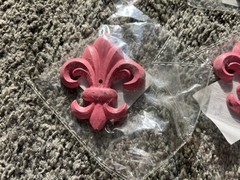 Fleur De Lis 3D Crafts Accessories Lot By Art Minds