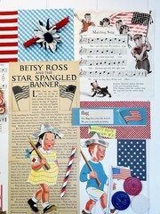 VTG Americana Ephemera July 4th Patriotic 30+ Pcs Junk Journaling Scrapbooking