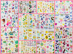 199+ Stickers Care Bears Hello Kitty DISNEY Princess Cute Animals Magical Themes