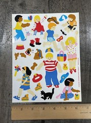 3 Vintage 1993 Mrs Grossman’s Full Sticker Sheets 6×8″ Stickers Yard Toys Kids
