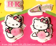 Hello Kitty NEW 2005 Y2K Puffy Sanrio Cheer Stickety-Doo-Da Stickers Vtg SEALED
