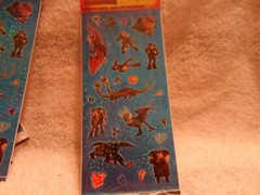 5 Packs Dragon2 Holograhic stickers from Hallmark