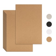 25 Pcs Book Board, Binder Board, Cover Board, Heavy Duty Chipboard for Book B…