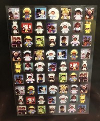 Japan Kawaii Monchhichi Bebichhichi And Friends Sticker Sheet Rare Htf