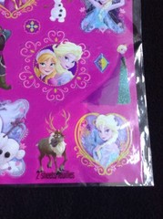Disney Frozen Glitter Stickers From Hallmark 2 Sheets 22 Stickers