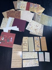 Scrapbooking 43 Piece Lot Pages Stickers K&Company New