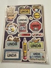 Vintage Stickers 1982 Mark I Linda Name Novelty J37