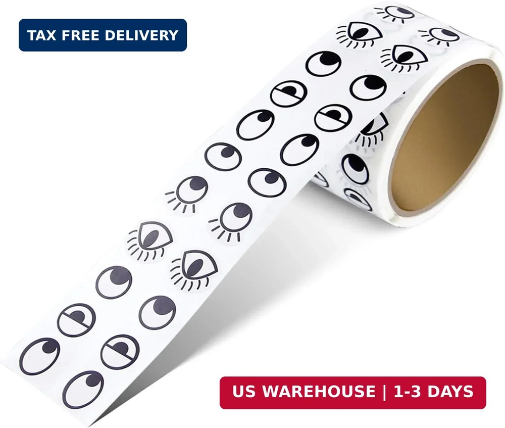 2000 Pieces Eye Stickers Labels, Googly Eyes Self Adhesive Eye Stickers, Eyes fo
