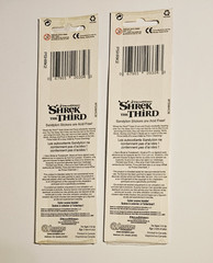 SandyLion Stickers Lot 4 Strips (2/pack) ~Shrek the Third~ New ~Bonus~packages