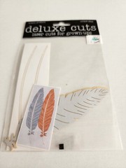 Feathers – Die Cut Laser Cut New – Deluxe Cuts Scrapbooking – Retired #23