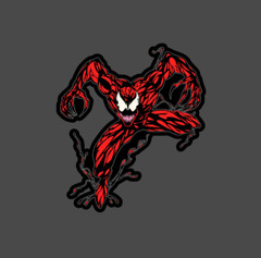 Spider-Man Carnage Sticker Decal