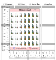 Screwdriver Icon Planner Sticker, Chores Sticker, Calendar & Journal Sticker