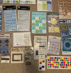 Brand New Sticker Lot -shadow box, leather, guitar picks, metal, bubble, frames!