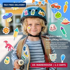 800 Stickers for Kids, Cute Stickers for Kids Classroom, Including Dinosaur,Anim