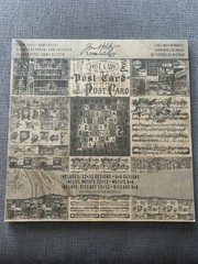 Tim Holtz Ideaology Paper PAD Kraft Resist Christmas Memories 24 Pieces – RARE