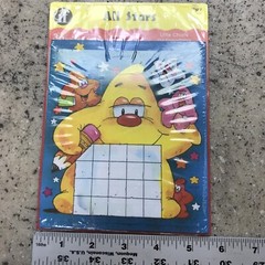 Vintage NOS Frank Schaffer Little Charts – 36 Per Pack – All Stars Kid Rewards