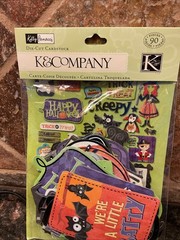 K & COMPANY Halloween Die-Cut Cardstock Kelly Panacci 90 Pieces 30622456