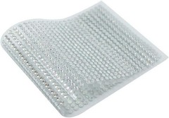 CraftbuddyUS 750pc x 3mm CLEAR (30 stripes) Stick On Round Rhinestone Gems,DIY