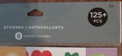 Hallmark Stickers Easter, Smiley Face,Fall, Snowman, Halloween,Valentine, St Pat