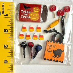 Jolee’s Boutique Trick or Treat Dimensional Stickers Halloween Candy Scrapbook