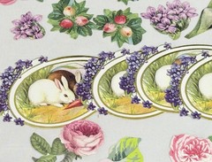 2019 Anna Griffin AG708 «VINTAGE BUNNY DIECUTS» Easter with Folio Box 253-Pcs