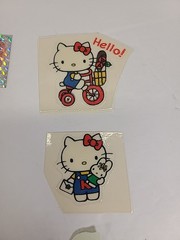 Vintage Stickers Sanrio Hello Kitty Little Twin Stars Assorted Lot