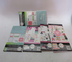 Lot Of 9 Partially Used Happy Planner Sticker Books
